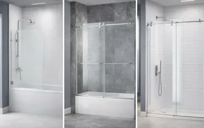Frameless Shower Doors for Modern Bathrooms: Types, Glass Thickness, Installation Factors, and Product Selection Guide