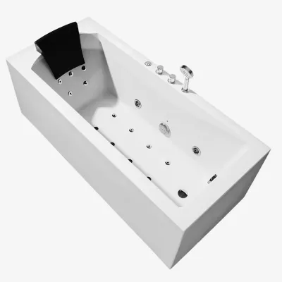 Ariel platinum 70 inch pw1547032rw1-r rectangle whirlpool bathtub