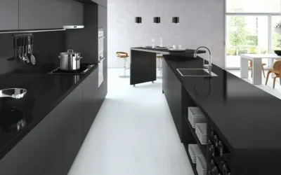 Caesarstone Quartz Surfaces 3100 Jet Black 2cm