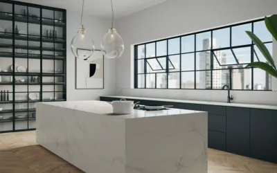 porcelain material, porcelain surface, decoration, kitchen decoration, caesarstone collection