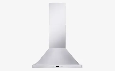 Cavaliere 6 speed digital wall mount range hood 30 inch with premium 201 stainless steel & ducted/ductless convertible