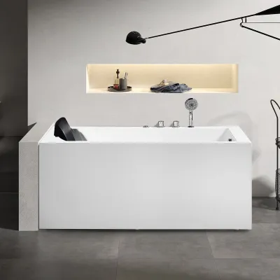 Ariel platinum 70 inch pw1547032rw1-r rectangle whirlpool bathtub