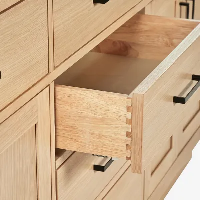 Ariel hepburn 60 inch double oval sink bathroom vanity with carrara white quartz countertop 1.5 inch edge in oak