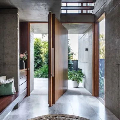 Basik Wall Wood Entry Doors