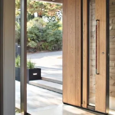 Basik Wall Wood Entry Doors