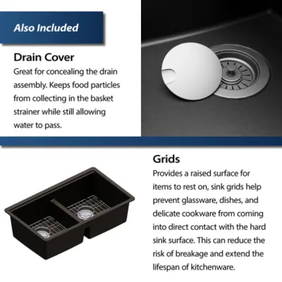 Karran QUWS-880 Undermount 32-1/2