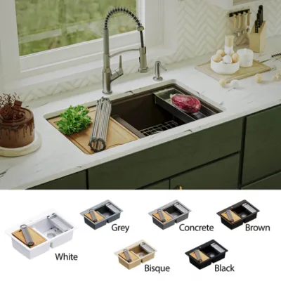 Karran QUWS-880 Undermount 32-1/2