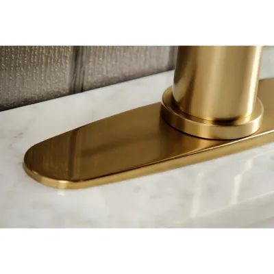 Kingston Concord LS8723DL Single-Handle Pull-Down Kitchen Faucet, Brushed Brass