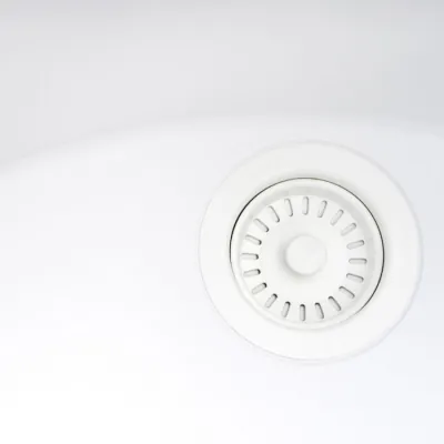 Ruvati epiGranite 30 x 18 inch Granite Composite Undermount Single Bowl Kitchen Sink – Arctic White