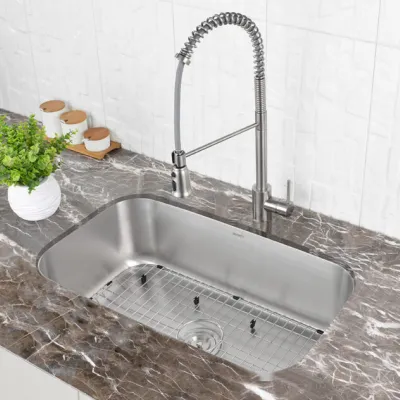 Ruvati Parmi 30-inch Undermount 16 Gauge Stainless Steel Kitchen Sink Single Bowl