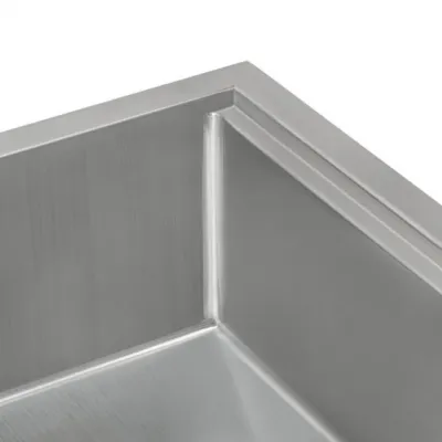 Ruvati Verona 33-inch Apron-front Workstation Farmhouse Kitchen Sink 16 Gauge Stainless Steel Single Bowl