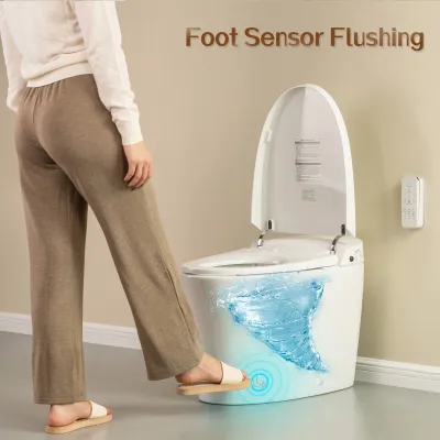 WOODBRIDGE Smart Bidet Tankless Toilet 