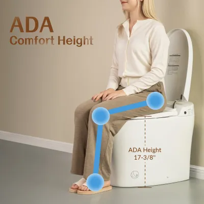 WOODBRIDGE Smart Bidet Tankless Toilet 