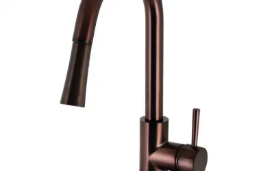 Kingston Concord LS8625DL Single-Handle Pull-Down Kitchen Faucet, Oil Rubbed Bronze