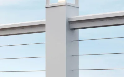 Timbertech Composite Railing Premier Railing Matte White