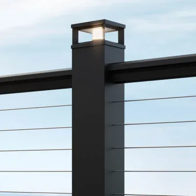 Timbertech Metal Premier Rail Black