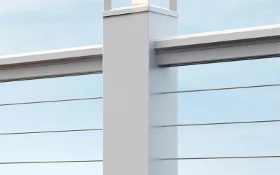 Timertech Premier Rail White