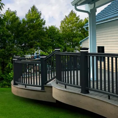 Timbertech Radiance Rail Black