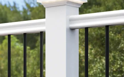 Timbertech Radiance Rail White