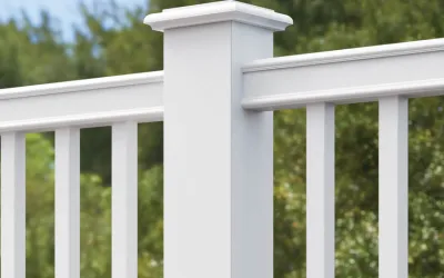 Timbertech PVC Railing Statement Rail White