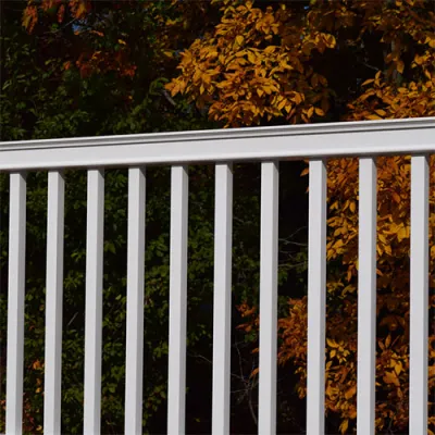 Timbertech PVC Railing Statement Rail White